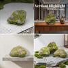 Artificial Lichen Stone Natural-Looking Ornament Decorative for Garden