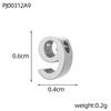 CARLIDANA Hot Sale Anniversary Stainless Steel Jewelry Creative Gold Color Silver Arabian Numbers Pendant Necklace Gifts Women