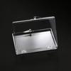Collection Board Showing Shelf Nail Storage Box False Nail Organizer Nail Tips Display Container Transparent Square Flip Box