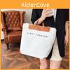 Sac Cabas en Toile Vintage Grande Capacité Sac de Shopping Décontracté Élégant Pour Étudiants