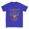 Leisure Slayer Band Skull T-Shirts Men Crewneck Cotton T Shirt Short Sleeve Tee Shirt Gift Idea Clothing