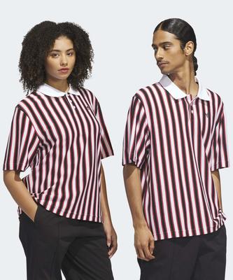 Skateboarding Classic Polo - White:Black:Maroon / Kd1164