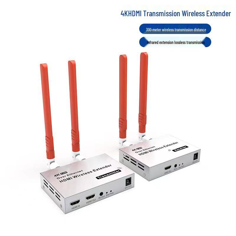 Transmițător HDMI Wireless 1080P și Dispozitiv de Oglindire a Ecranului, Rază 50M