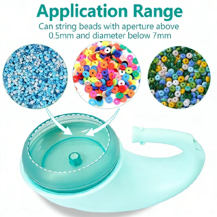 Quick and Efficient USB Electric Bead Threading Tool for Homemade Jewelry Crafting Plastic Texture Safety and Durability