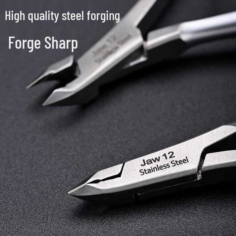 Yixiu S·777 Stainless Steel Cuticle Scissors & Nipper Set - Easy Cut Small Blade Manicure Tool