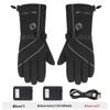 Electric Heated, Windproof, Waterproof Touchscreen Winter Gloves for Motorcycle Riding & Skiing