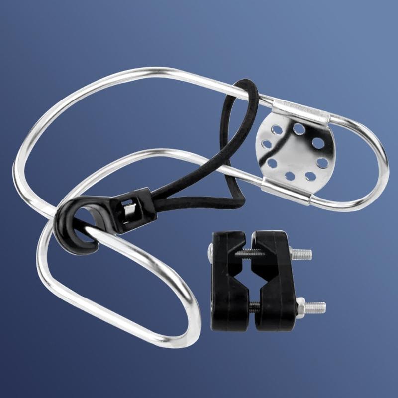 Universeller Rettungsringhalter Mit U-förmiger Struktur für einfache Montage an Booten, Schiffen, Yachten mittels Schraube oder Schweißen