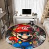 1pc Mario Office Round Area Rug, Bedroom Living Room Home Decor, Room Deco,  Offic a1016206