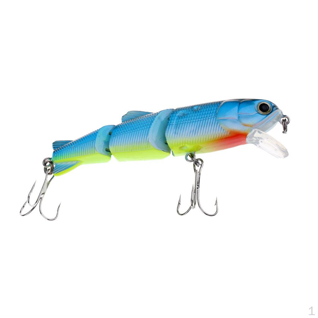 3 Multi-Section Jointed Fishing Accessories Minnow Hard Baits