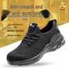 Men's Lightweight Breathable Safety Shoes - Anti-Smash & Anti-Puncture Work Footwear