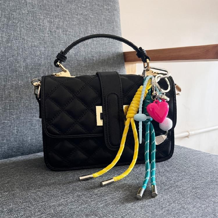 Lightweight Rope Keychain Pendant Accessory Fashionable Hanging Decoration For Purses Backpacks Handbag Accessories