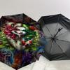 1PC Warner Tattooed Harley Quinn Umbrella-8-Rib Reinforced, Automatic Open, Lightweight & Durable-A19