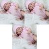 Baby Doll Miniature Realistic Waterproof Silicone And Cloth For Bathtime Play
