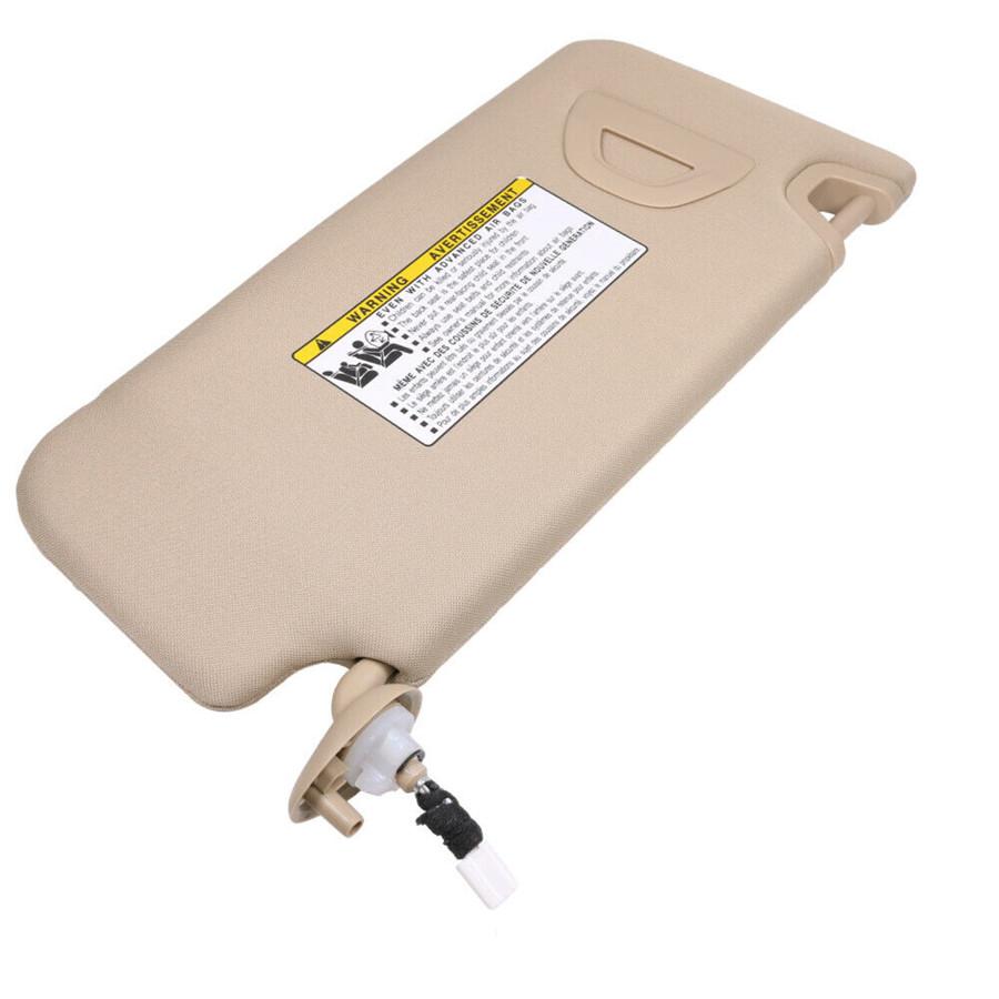Left Side Sun Visor Beige For 08-12 Honda Accord 83280-TA5-A51ZA, 83280TA5A51ZA