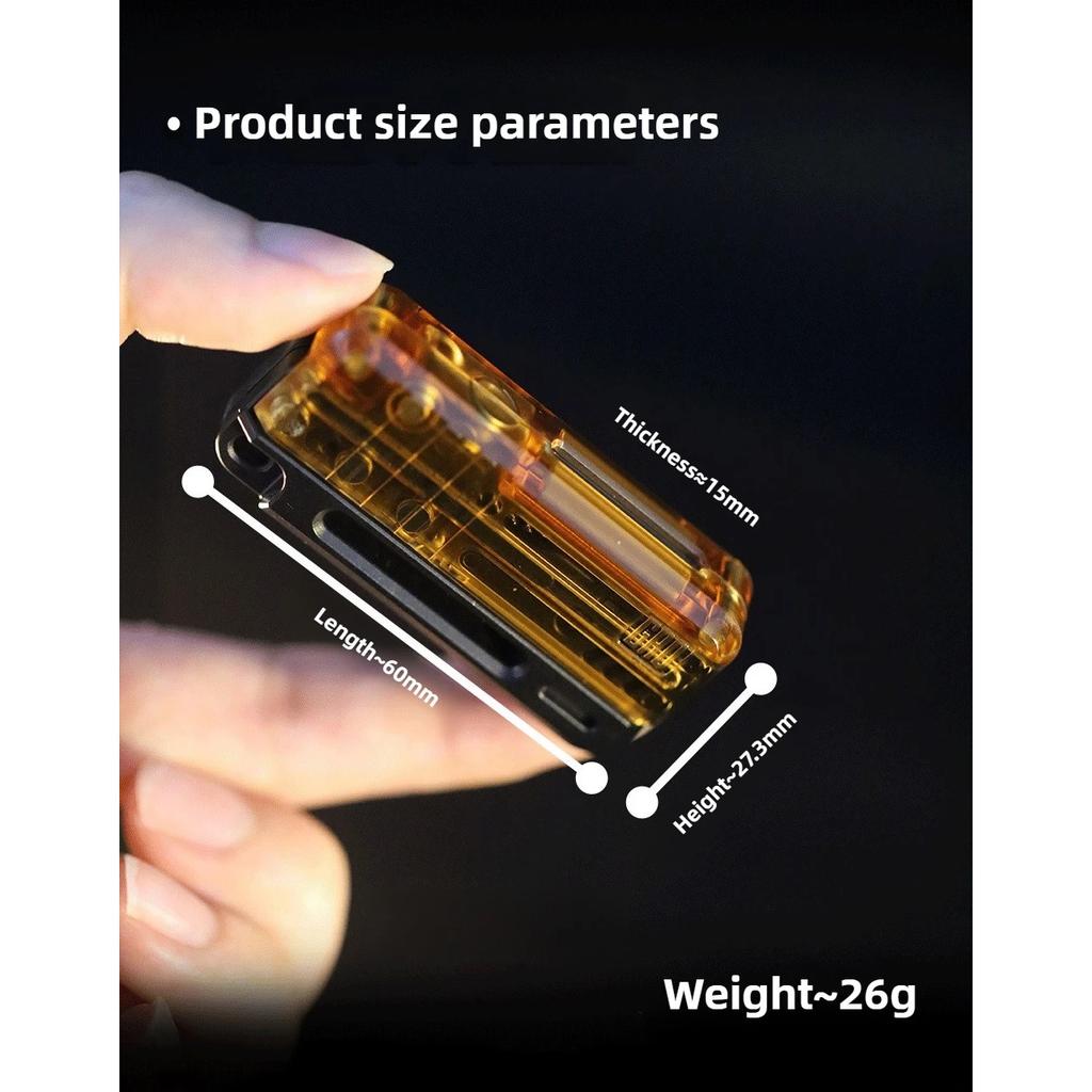 Fidget Mechanical Slider Load Magnetic Push Card Pushing Plate EDC Sensory Relieve Stress Relief Toy Adults Anti Anxiety