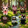 22CM Cute 99 Nights In The Forest Soft Stuffed Plush Dolls Mini Cartoon Animal Deer Pig Goat Owl Cat Children Gifts Decor