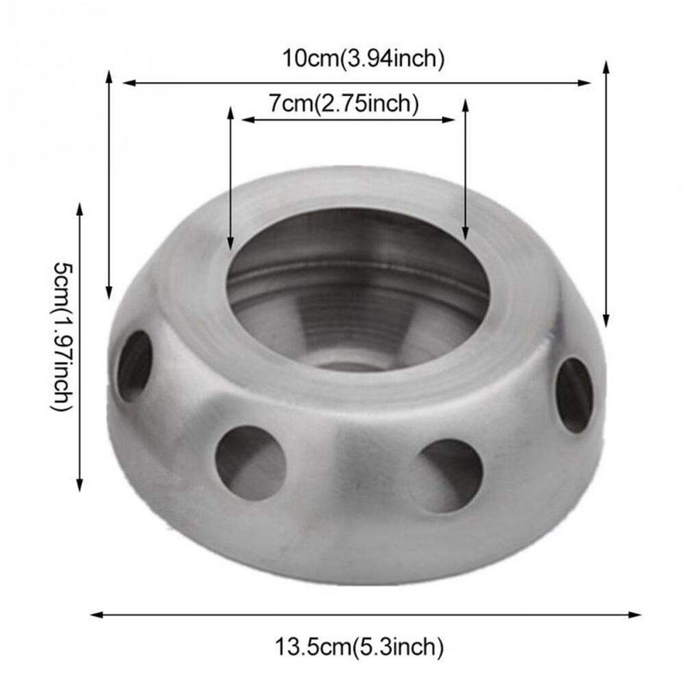 Outdoor Stand Stainless Steel Practical Teapot Warmer Trivet Coffee Heater Heating Base