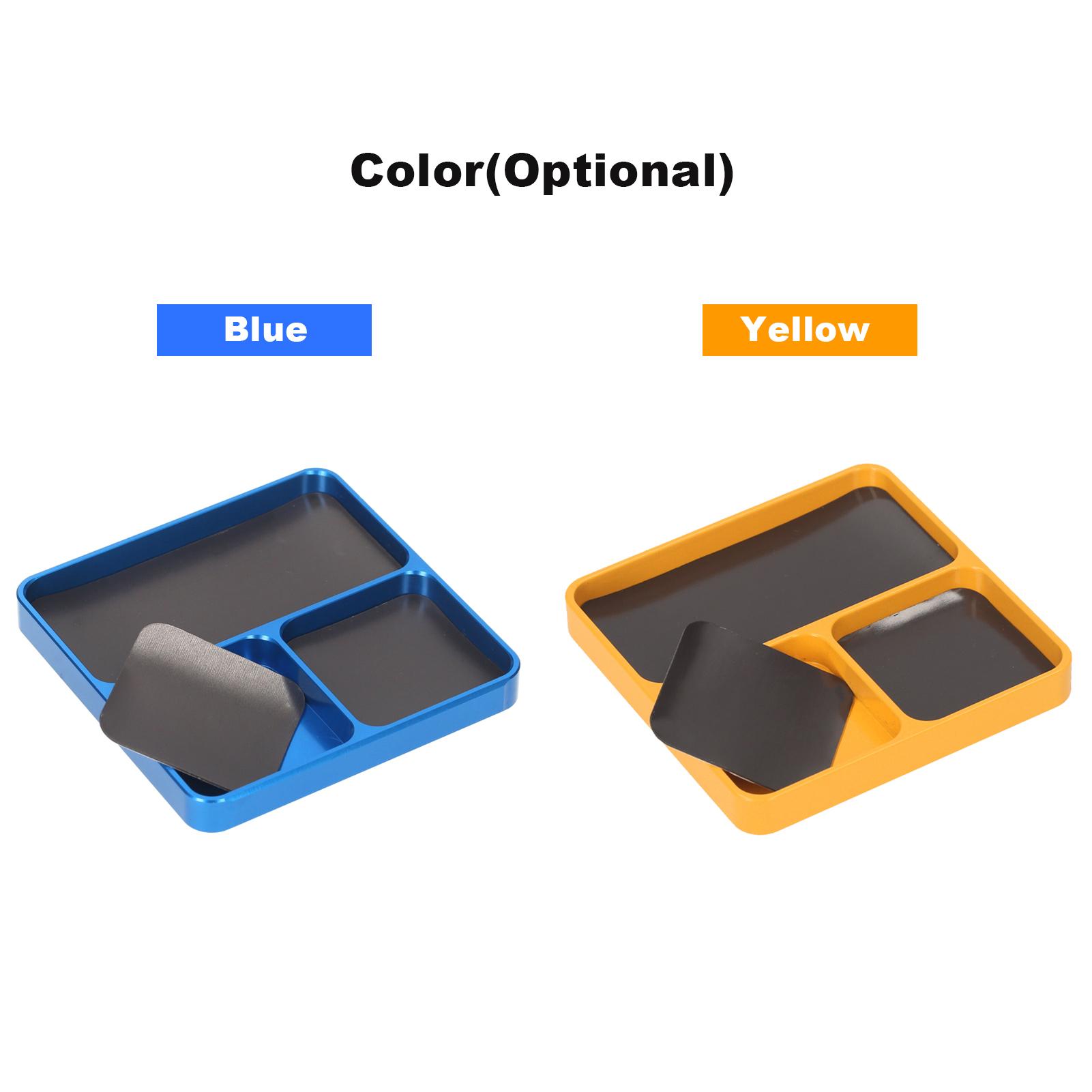 

Магнитный лоток для хранения, магнитный настольный органайзер с винтами, чехол для хранения металлических деталей, держатель лотка для