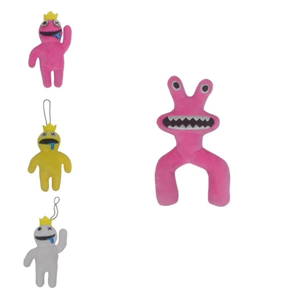 High-quality Plush Toy Keychain With Cute Rainbow Friends Design For Kids And Adults