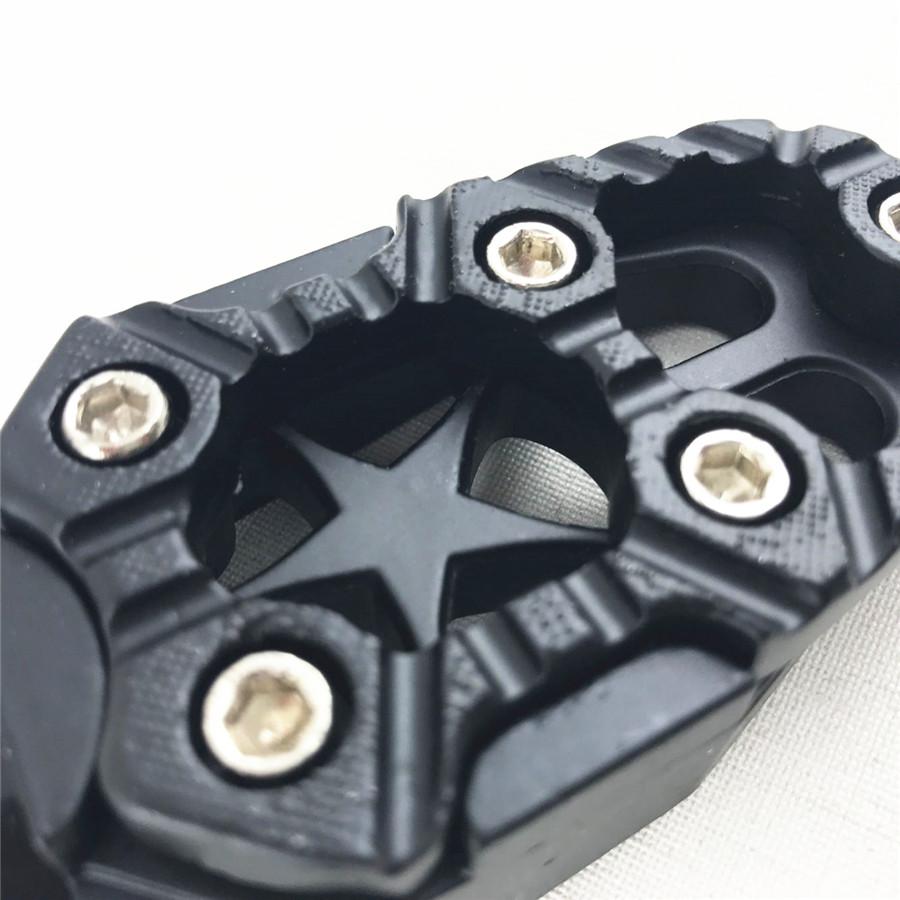 

New Aluminum Motorcycle Footrests Foot Peg Mount Pedals for Dirt Bike Star Styling