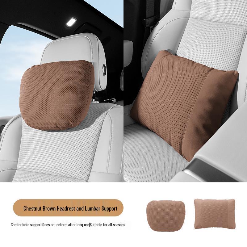 Ideal Car Headrest i6i8/L6L7L8L9: Universal Neck & Lumbar Support Cushion for All Seasons