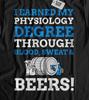 Unisex Funny Physiology Degree T-Shirt Physiologist Graduate Gifts