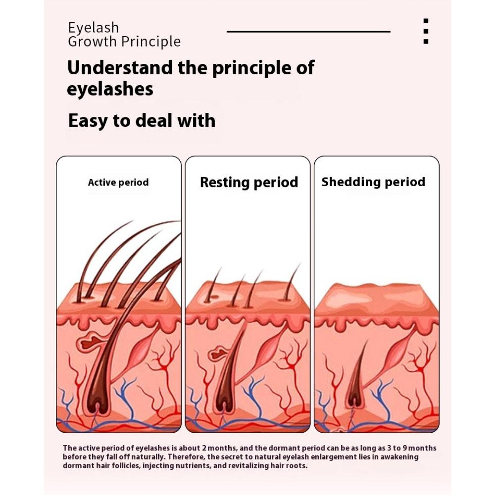 Nutmeg Eyelash Nutrient Acyl Pentapeptide Mascara Peptide MP4 Mascara