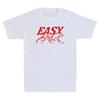 Easy Tiger Lustiger Tiger Distressed Grafik Vintage Herren Kurzarm T-Shirt Tee