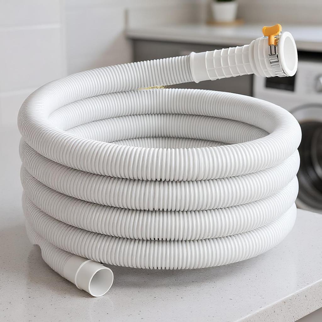 Flexible AC Water Drain Hose Dehumidifier Exhaust Tube with Cuttable Rubber Joint Clip Air Conditioner Drain Pipe/Water Hose