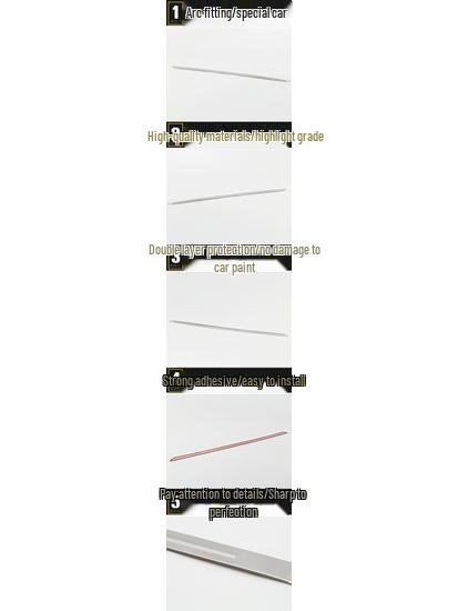 Baojun 730 Tailgate Trim: Anti-Scratch Decorative Bumper & Trunk Sticker