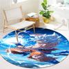 Dragon Ball Super Round Area Rug Carpet Rug For Living Room Bedroom Sofa Playroom Decor Nonslip Floor Mat