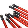 8Pcs RC Cars Accessories RC Linkage Rods for Axial SCX10 1/10 RC Crawler For RC Car