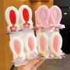 Bunny Ear Hair Clip for Kids - 3D Top Clip for Girls' New Year Headwear
