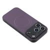 For iPhone 17 Pro Magnetic Case Carbon Fiber Texture TPU PC Phone Back Cover