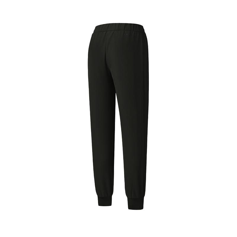New FILA Fitness Knitted Sports Pants Unisex Black A11W511608F-BK