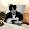 G-Gong Yoo Cushion Cover Soft Short Plush Pillow Cover Smooth Cozy Texture Aesthetic Cushion Case Home Decor