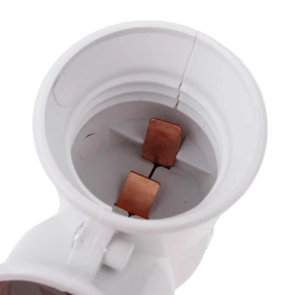 Screw E27 LED Base Light Lamp Bulb Socket E27 To 2-E27 Splitter Adapter Lamp Holder Socket Bulb Holder Lighting Accessories