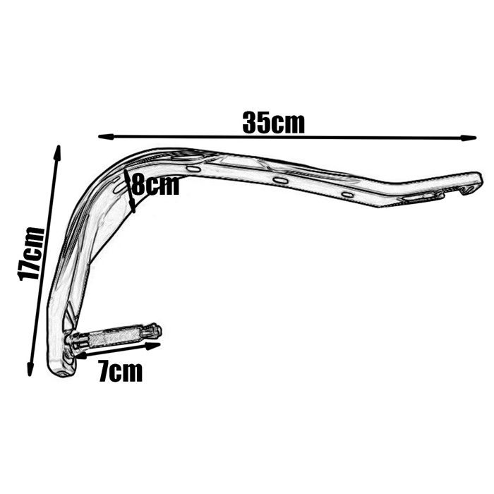 Protège-mains pour Gas Gas CRE 125/ 250 XDURE HP17