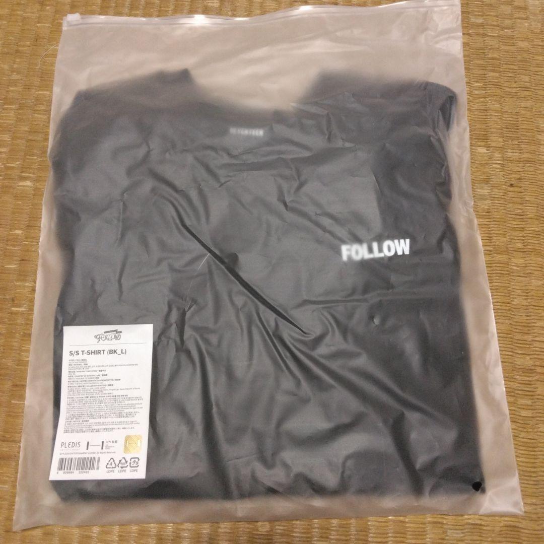 

[USED] SEVENTEEN S/S T-SHIRT (BK_L) Black