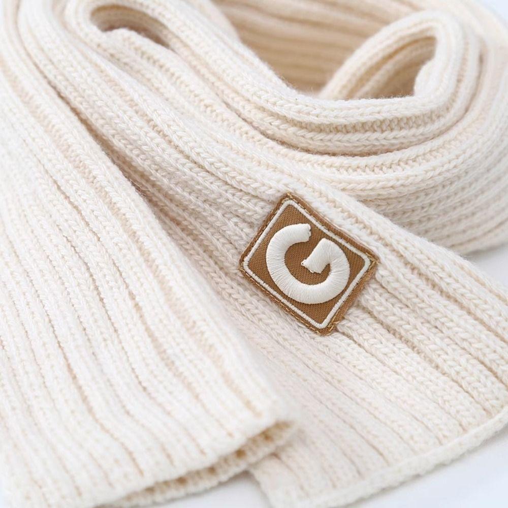 Cute Winter Hats Scarf Set Children Fur Pompom Winter Hats New Warm Knit Beanies
