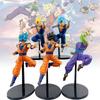 Exquisites Dragon Ball Z Super Saiyan Goku und Gohan Kampfmodell Anime-Figurenset
