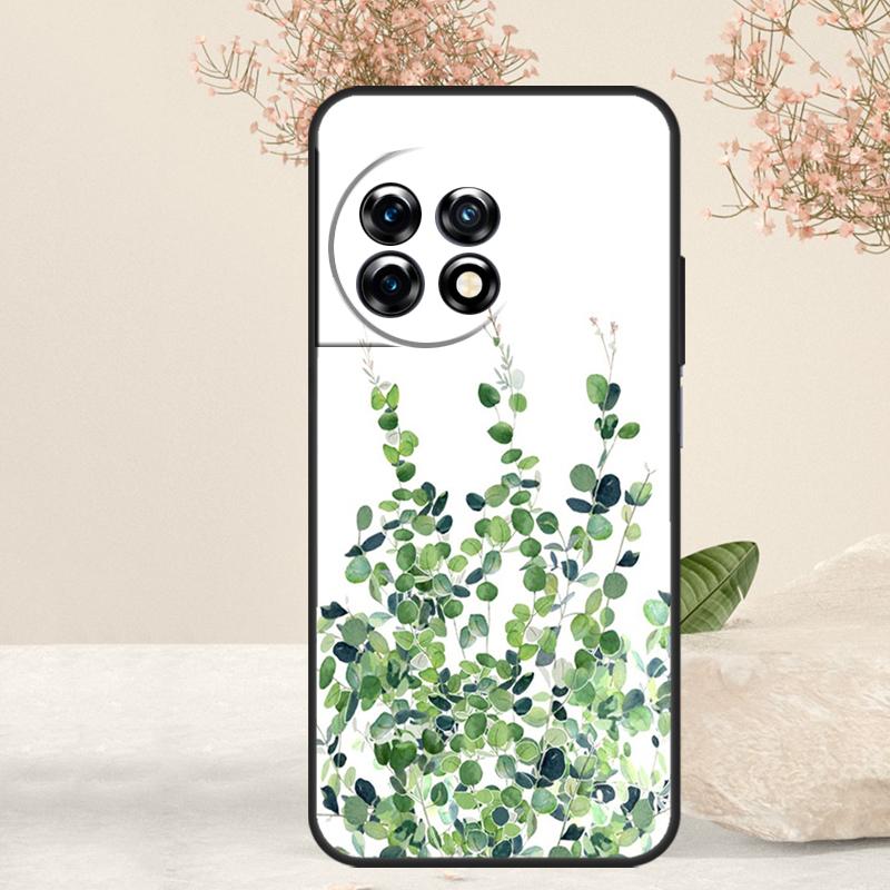 Eucalyptus Lavender Case For OnePlus 15 13 12 11 13T 13R 15R 10R 10T 8T 9 10 Pro Nord 5 CE 4 3 Lite N20 N30 Cover
