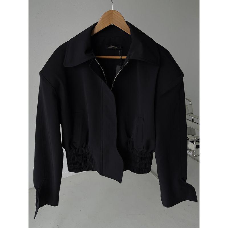 

Дизайнерский тренч-пилот куртка силуэта в североевропейском стиле Black XS