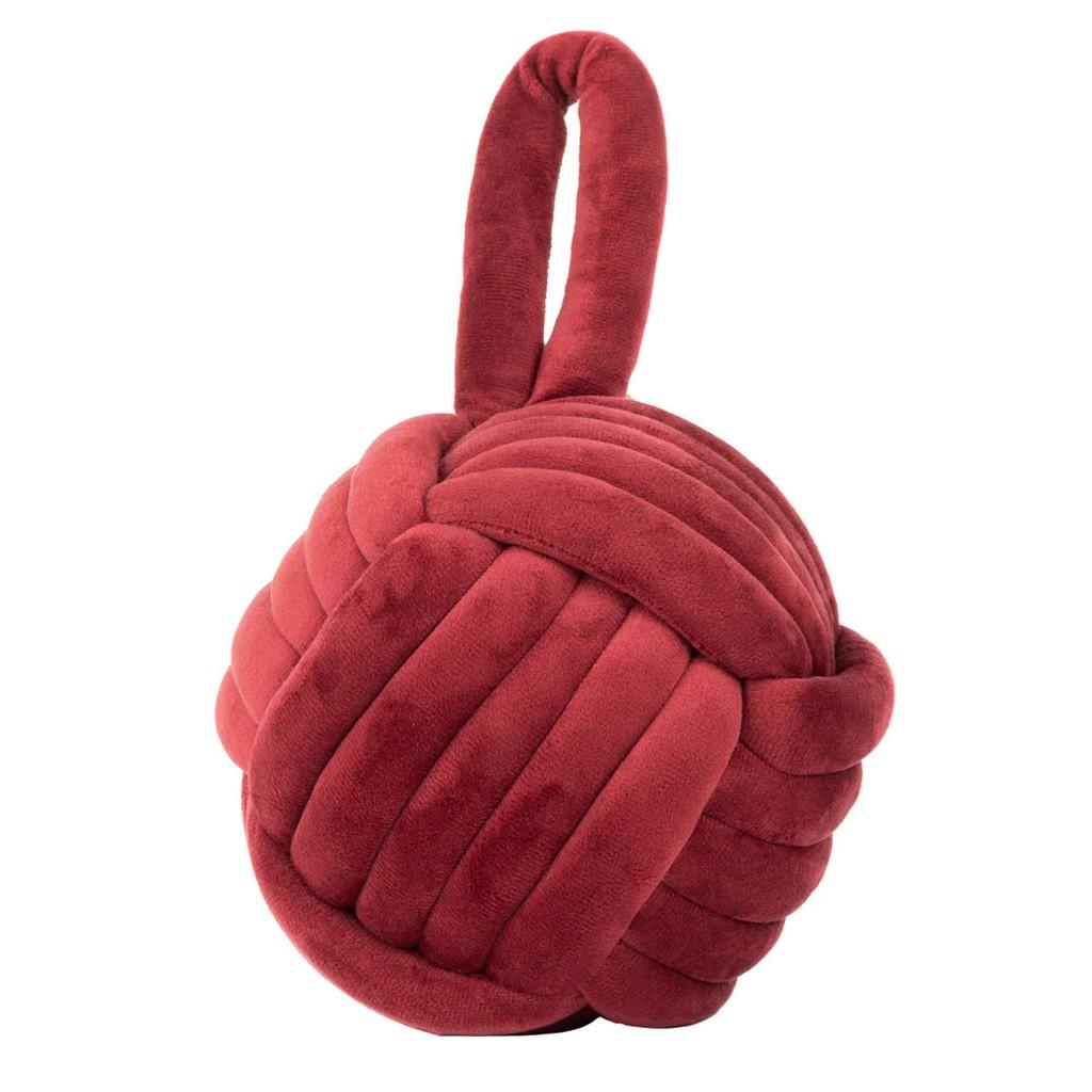 Furn Velvet Knotted Door Stopper
