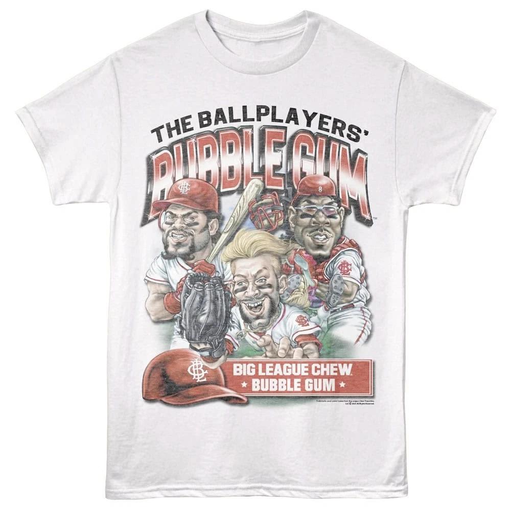 Big League Chew Ballplayers Gum Blue Team Men s T Shirt XL