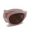 Narrow Frame Cat'S Eye Explosive Sunglasses Tr Material Multi-Color Retro Uv400 Sun Protection Comfortable Without Nose Pressure