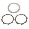 Clutch Kit Iron Friction Plates for Yamaha DT RD RX YSR YB MR QA QB 50R 74-99
