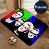 Soft Flannel Floor Mat Music DEPECHE MODE Floor Mat Non-Slip Absorbent Doormat Bathroom Bedroom Home Decor Rug