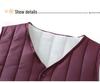 Fleece-gefütterte Weste in Übergröße für Frauen mittleren Alters - Herbst/Winter