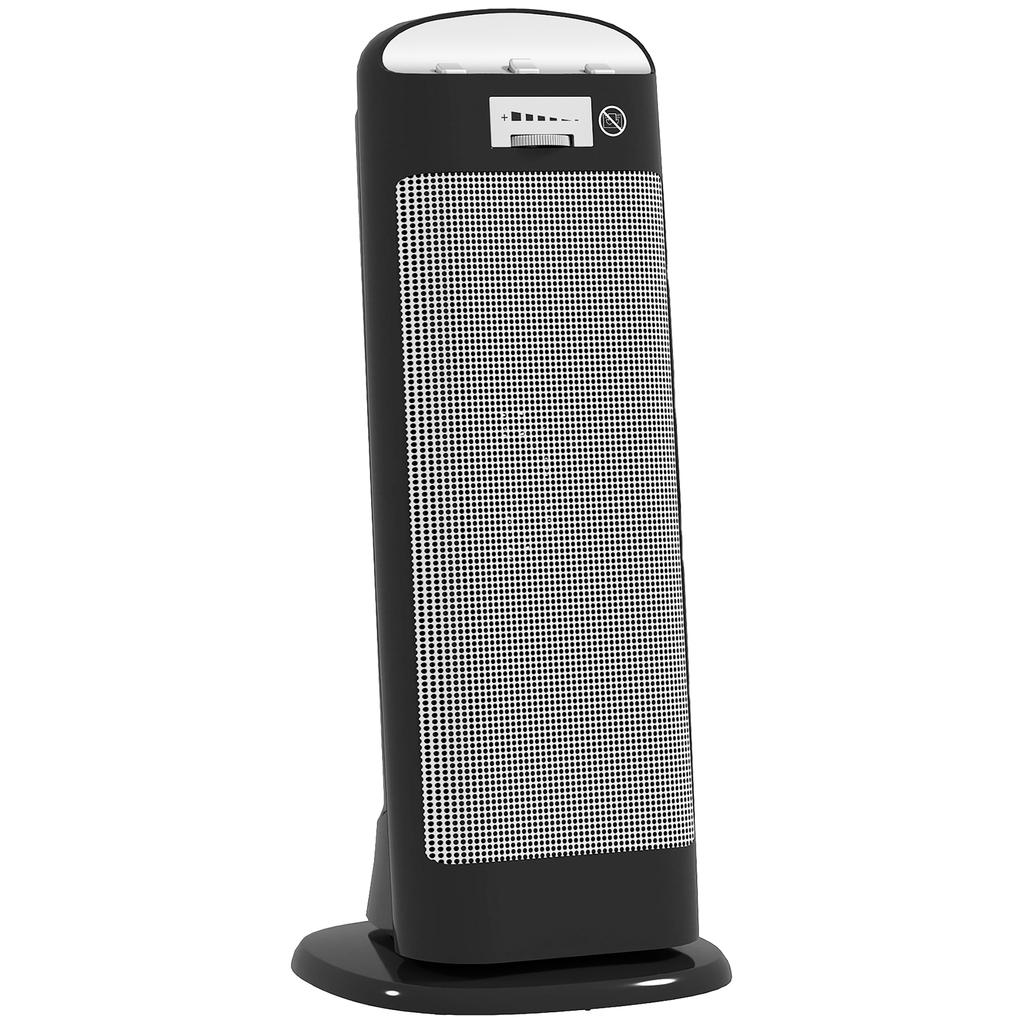 Ceramic Space Heater, 2000W Fan Electric Heater with 4 Modes, Adjustable Thermostat, 55 degrees Oscillation